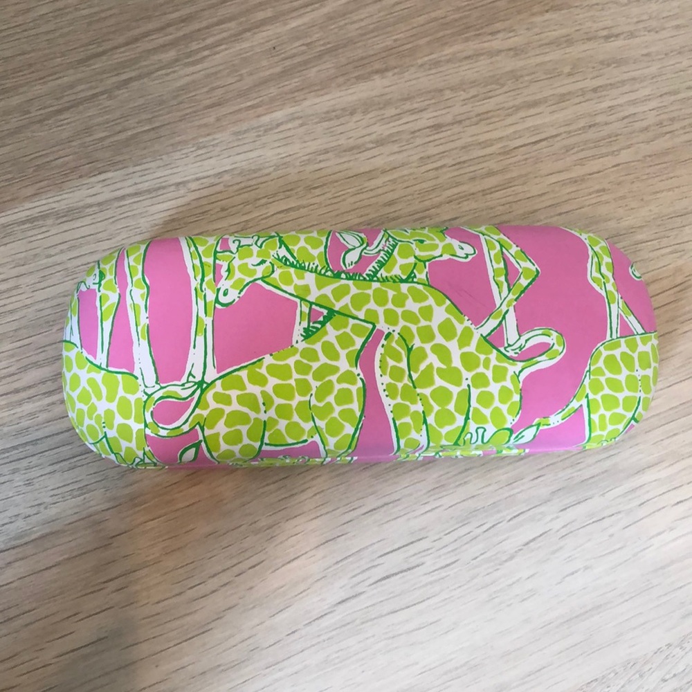 Lily Pulitzer Giraffe Eye Glass Case